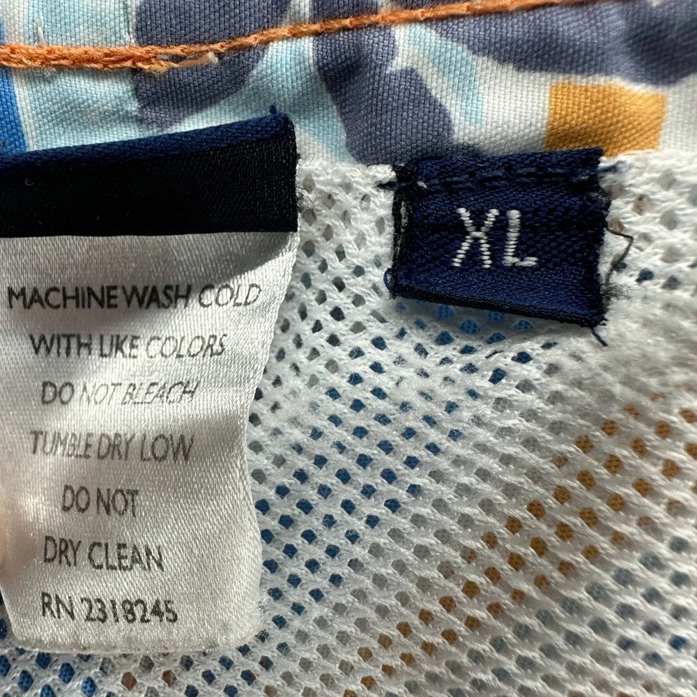 Vineyard Vines Swim Trunks Palm Trees & Waves Logo Mens Size‎ XL